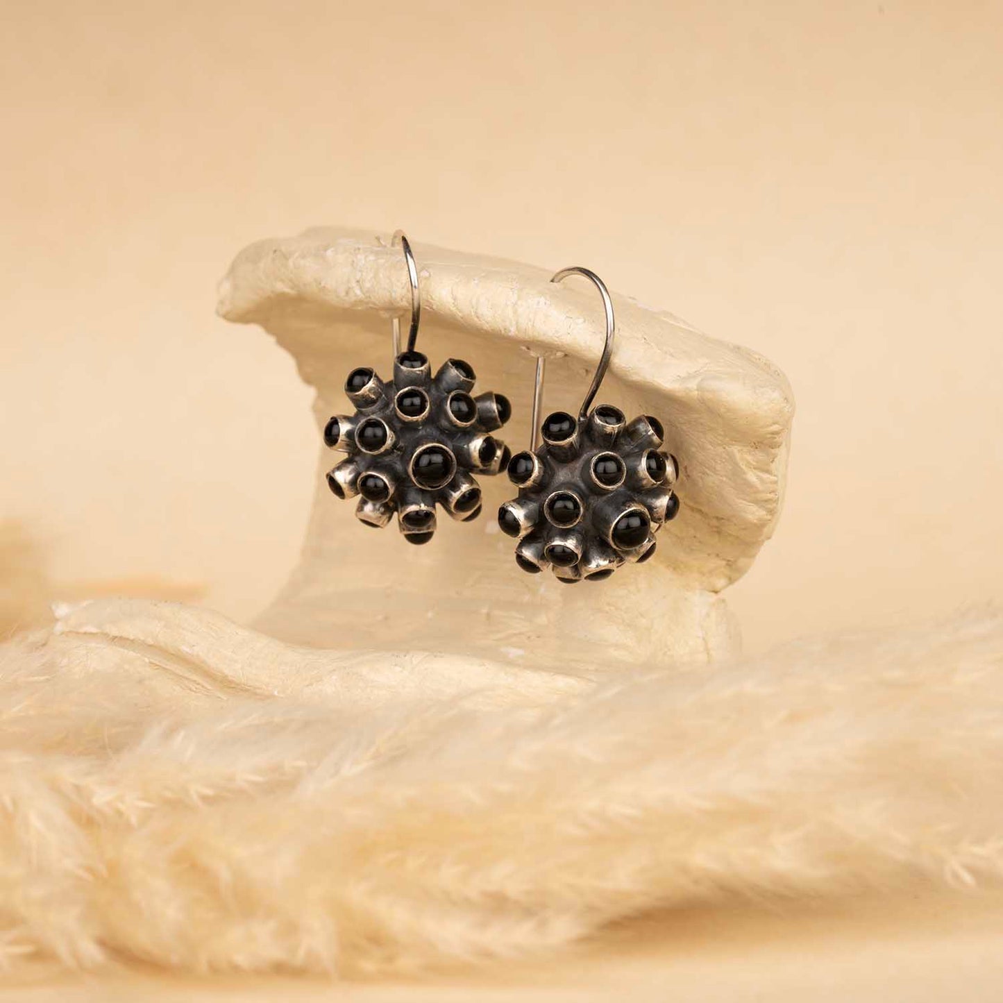 Oxidised Silver Earrings