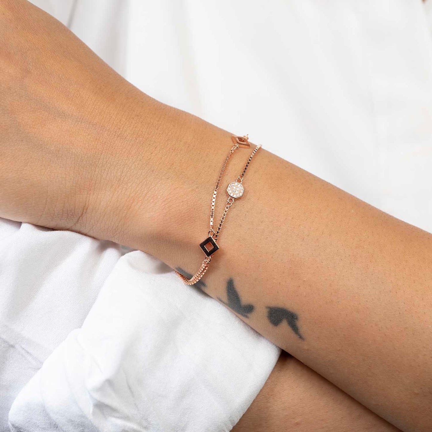 Rose Gold Chain Bracelet