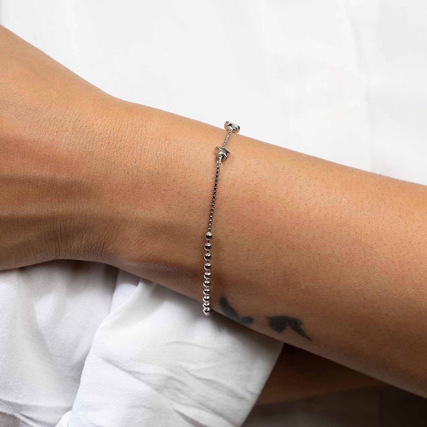 Silver Stars Bracelet