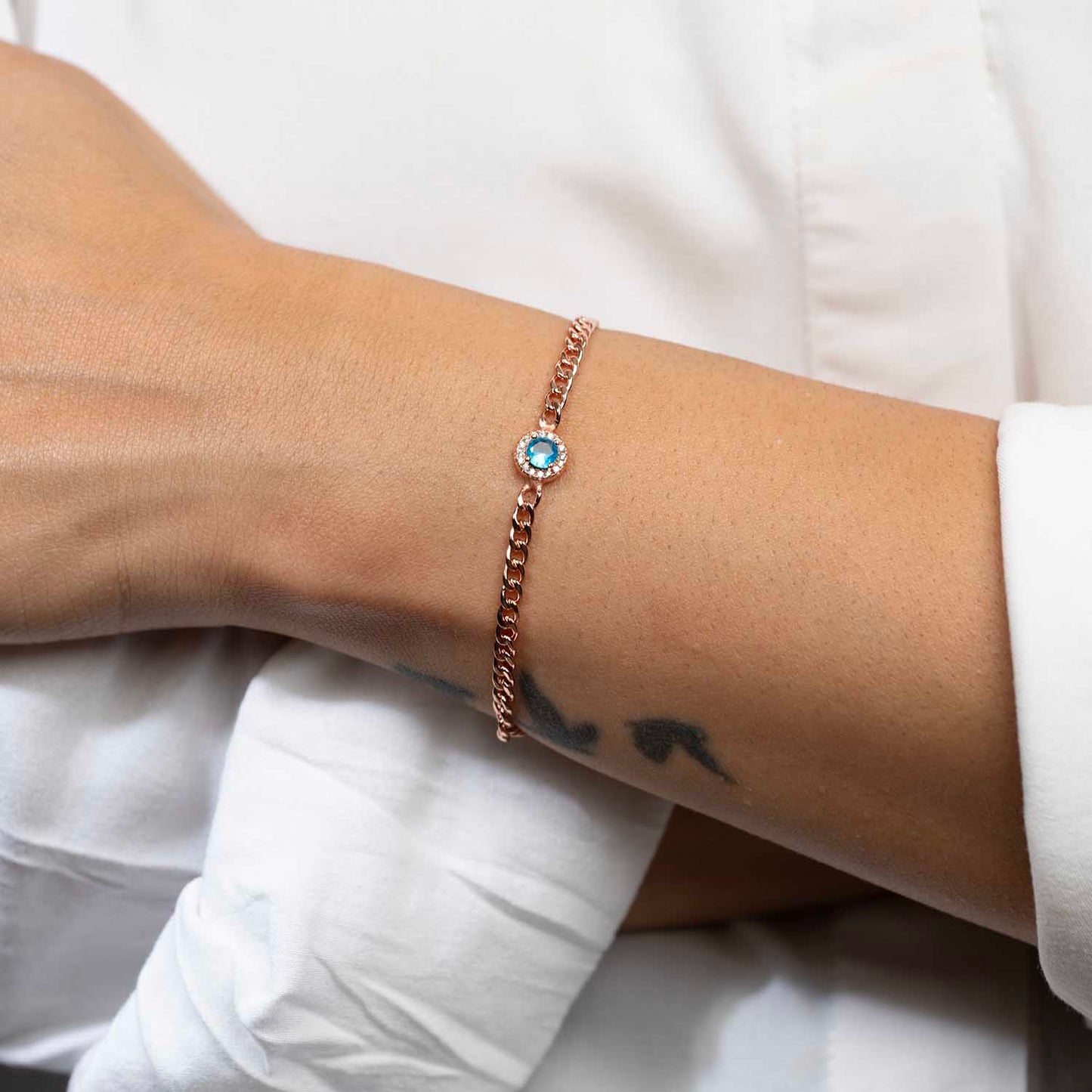 Rose Gold Chain Bracelet