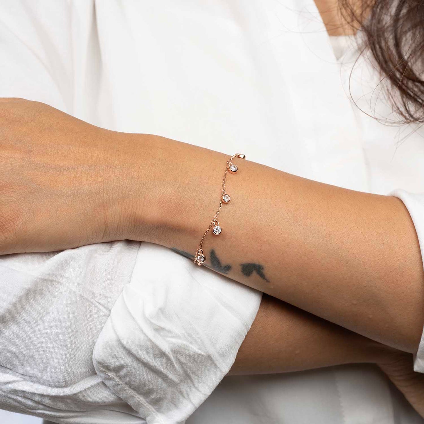 Dangling CZ Bracelet