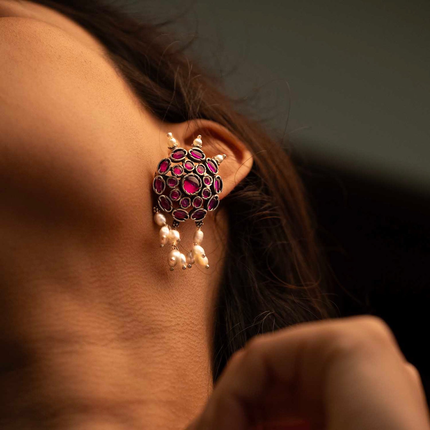 Heritage Silver Earrings