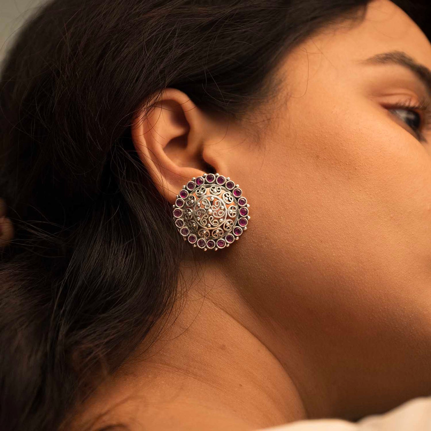 Heritage Silver Earrings