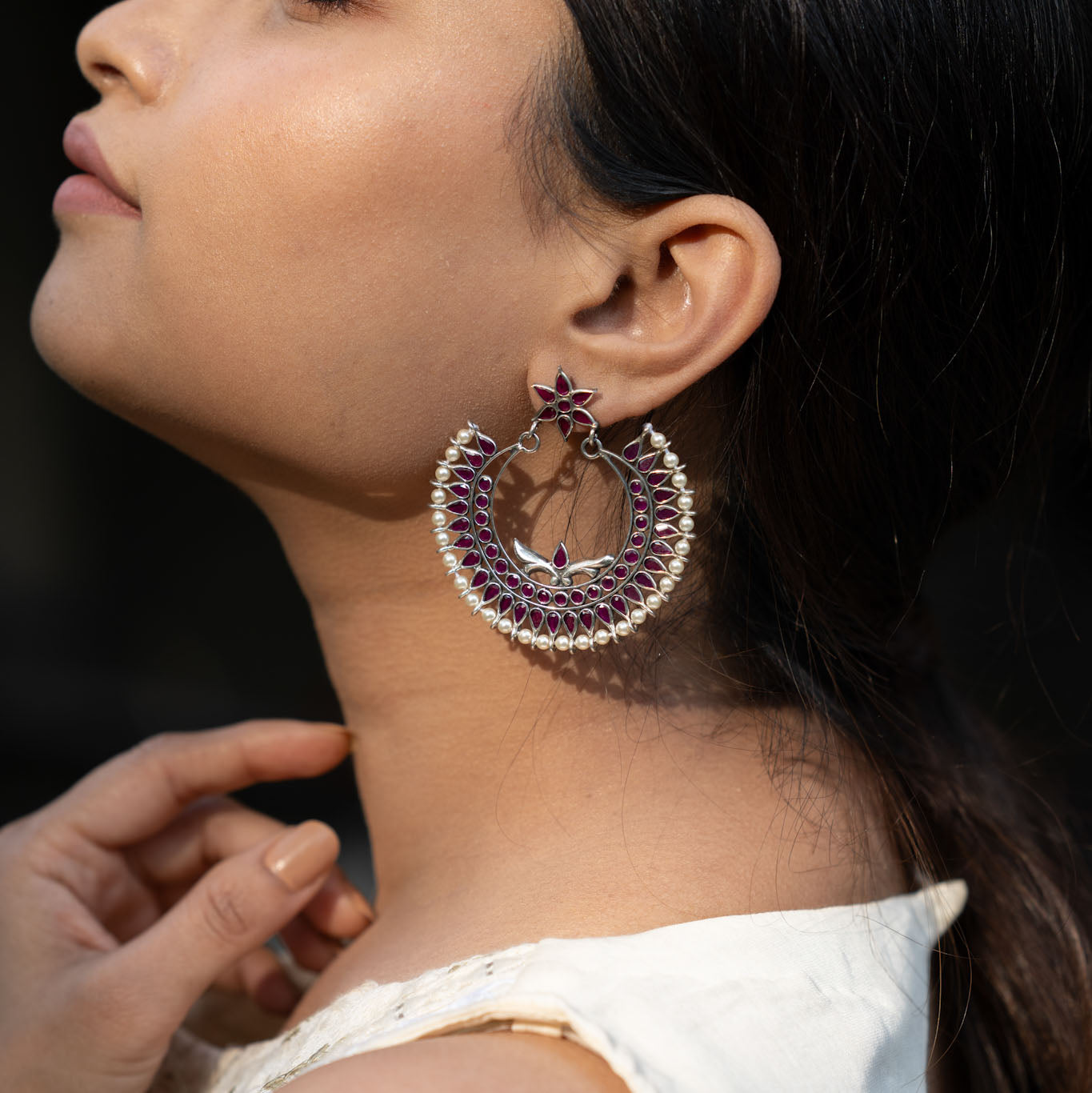 silver earrings oxidised for women
chandbali earrings online
earrings gift for her
earrings silver tokri
gen z earring trends
gen z jewelry brands india
gift for girlfriend
silver earrings designs
minimalist earrings
earrings for cocktail party
