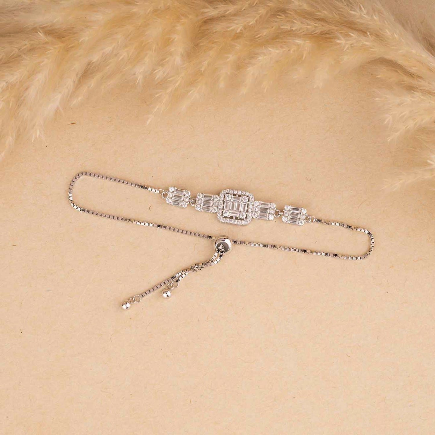 Sparkling Silver Bracelet