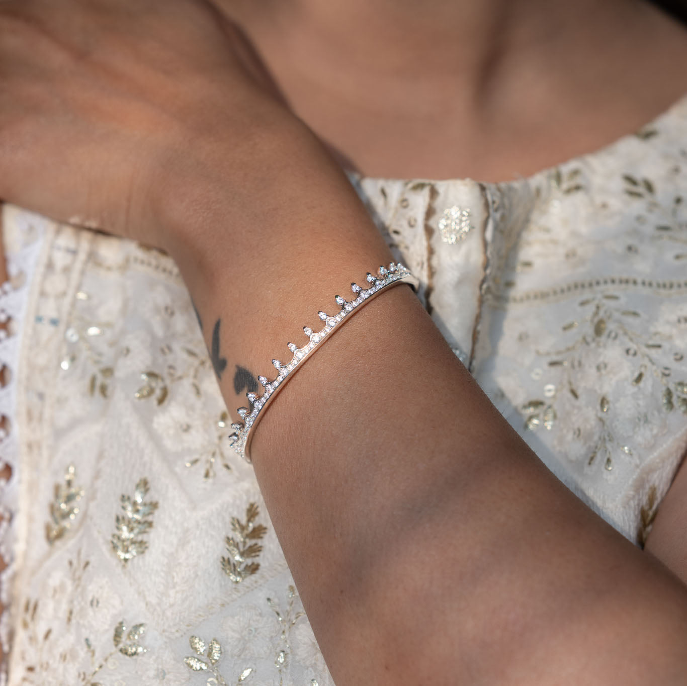 silver bracelet for women
maximalist style jewellery
gift for women
gift for girlfriend
Sterling silver bracelet
latest bracelet designs for women
latest bracelet designs for girl
rose gold latest bracelet design for women
Silver Tokri bracelets
cz silver bracelet for women