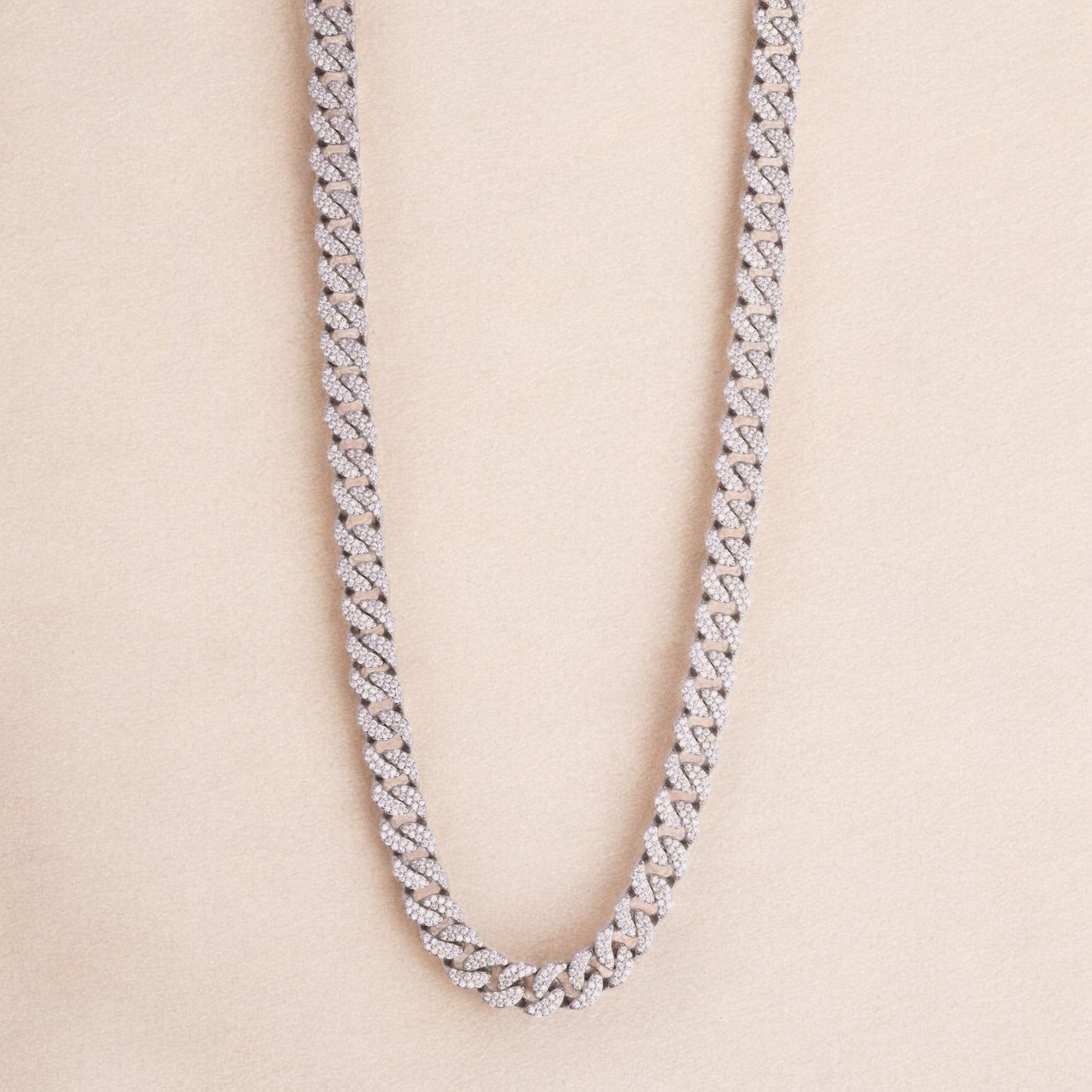 Men’s Silver CZ Chain