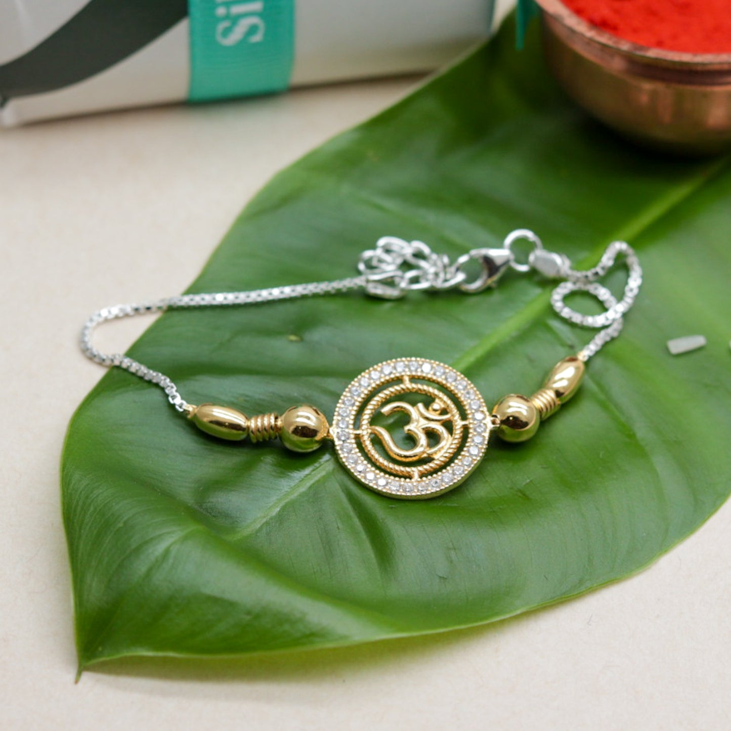 Silver Rakhi