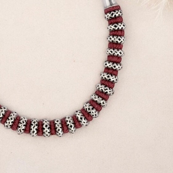 Silver Thread Necklace