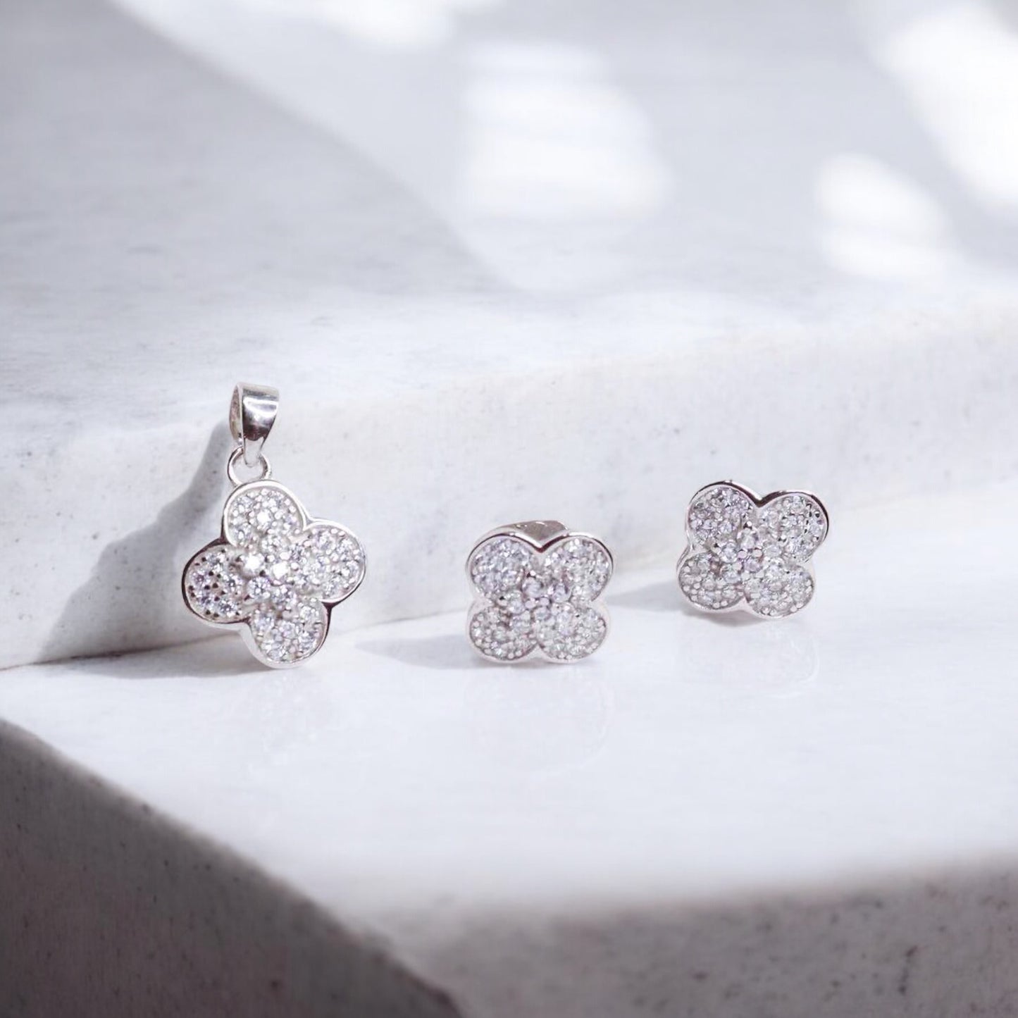 Eternal Elegance Pendant & Earrings Set