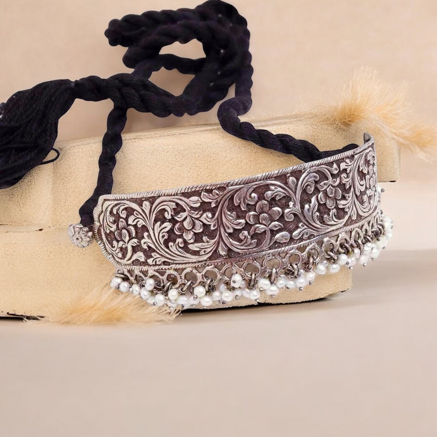 Graceful Silver Choker