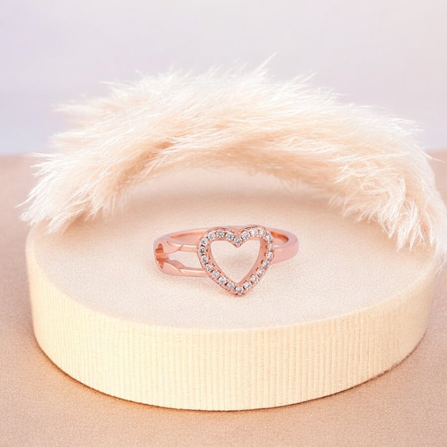 Silver Heart Ring
