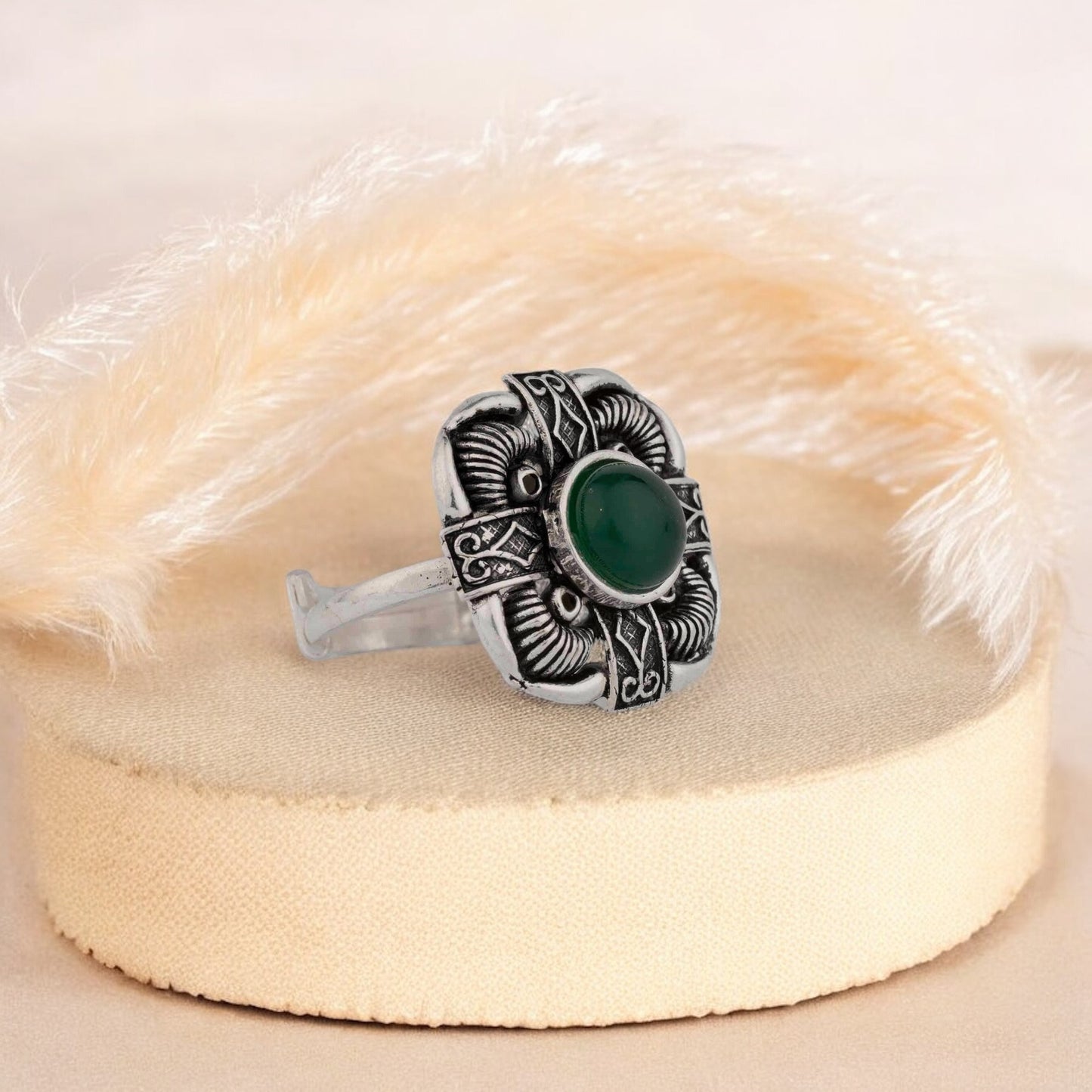Silver Oxidized Rings