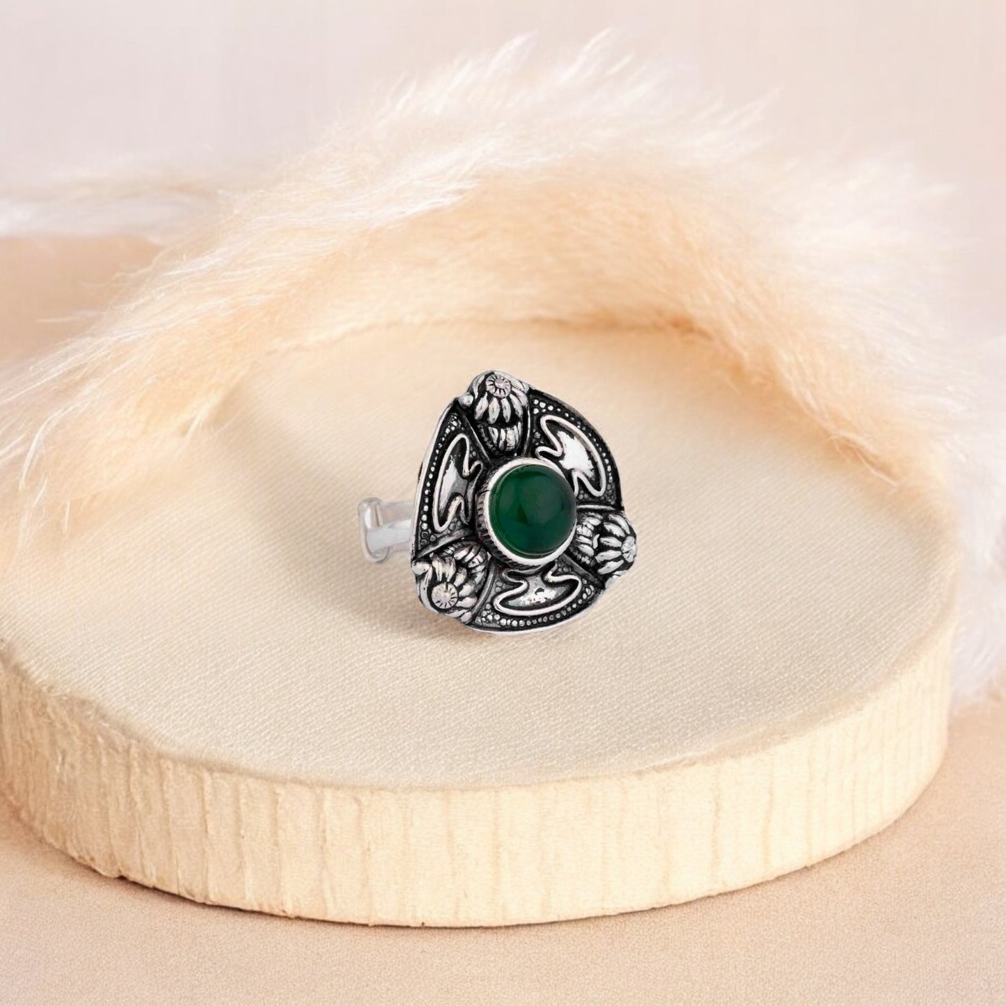 Silver Oxidized Rings