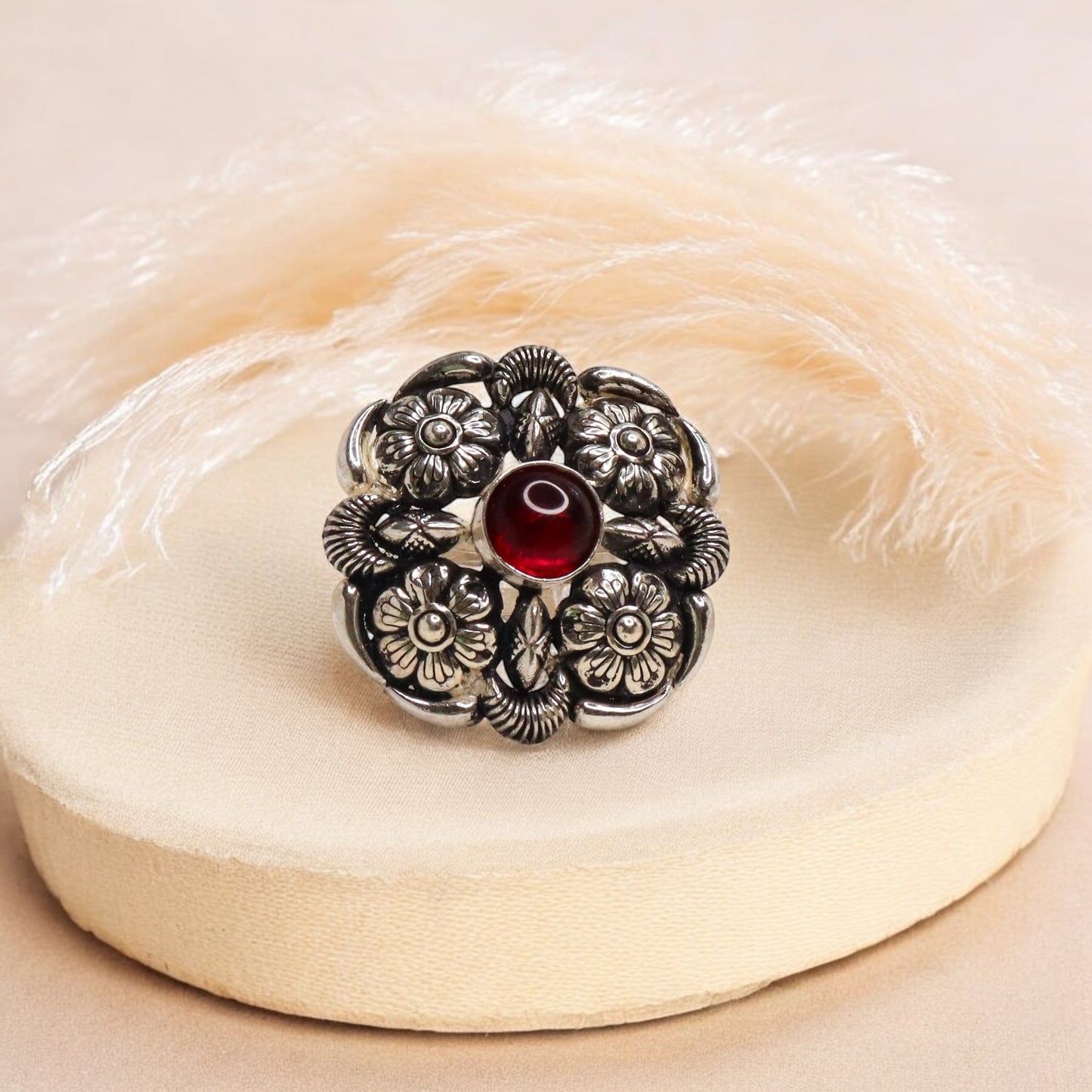 Silver Oxidized Rings