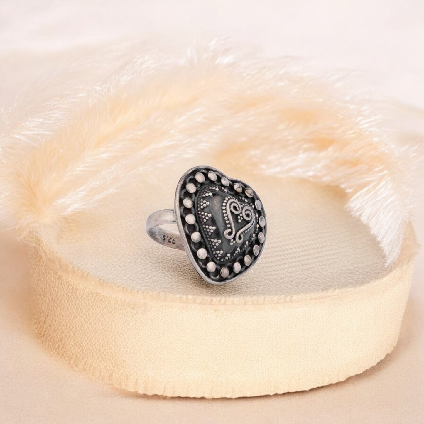 Silver Oxidized Rings