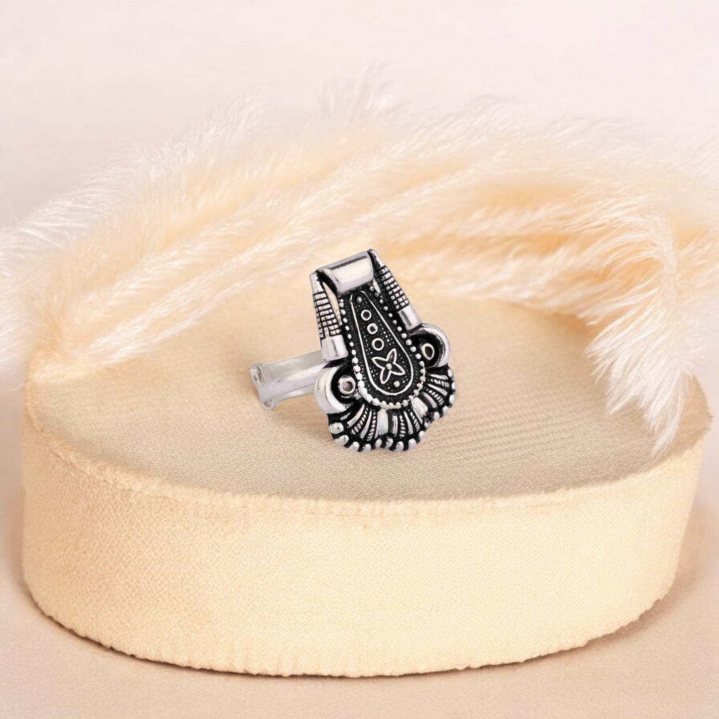 Silver Oxidized Rings