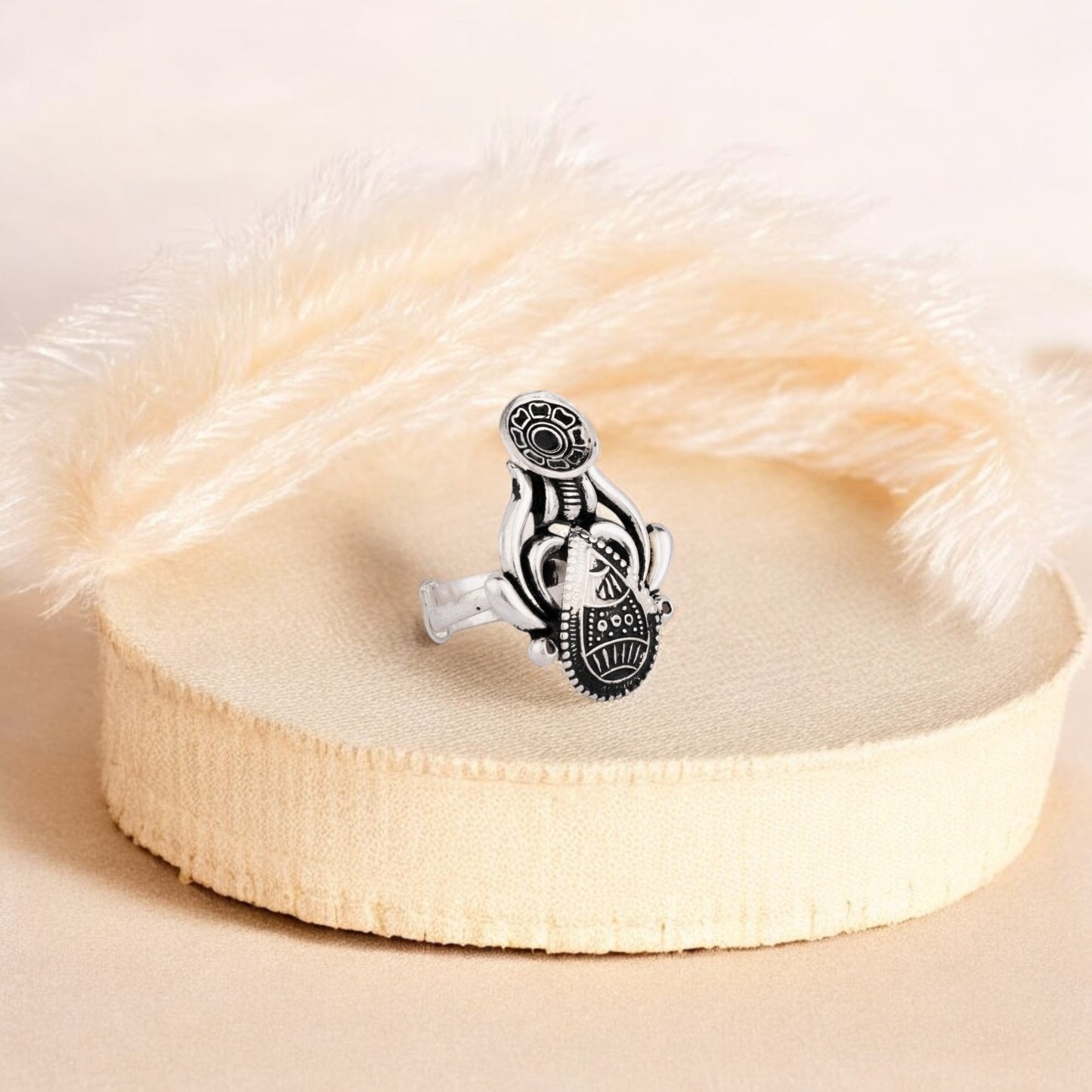 Silver Oxidized Rings