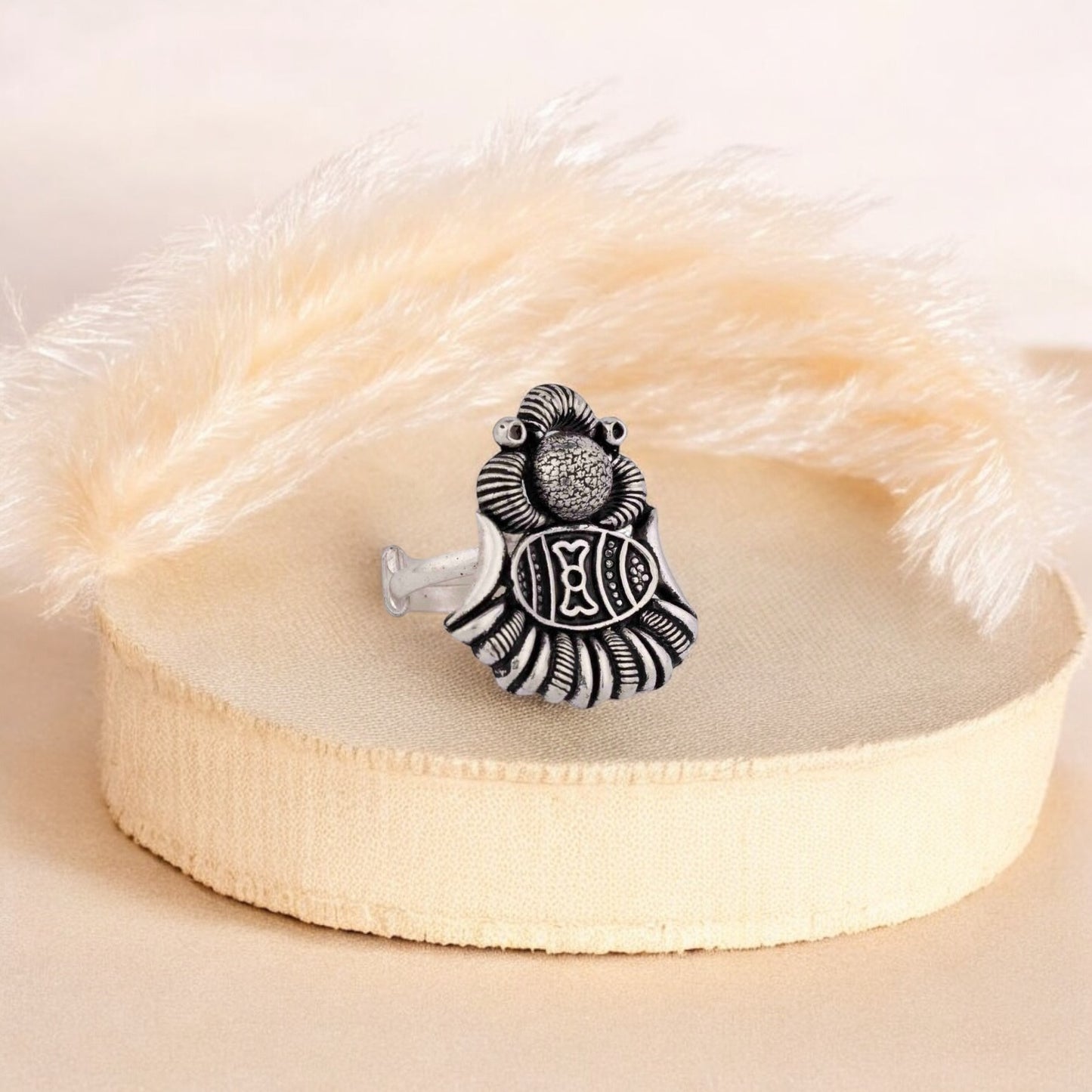 Silver Oxidized Rings