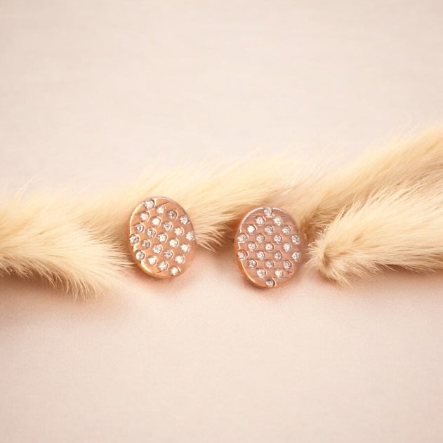 Rose Gold Elegance Studs
