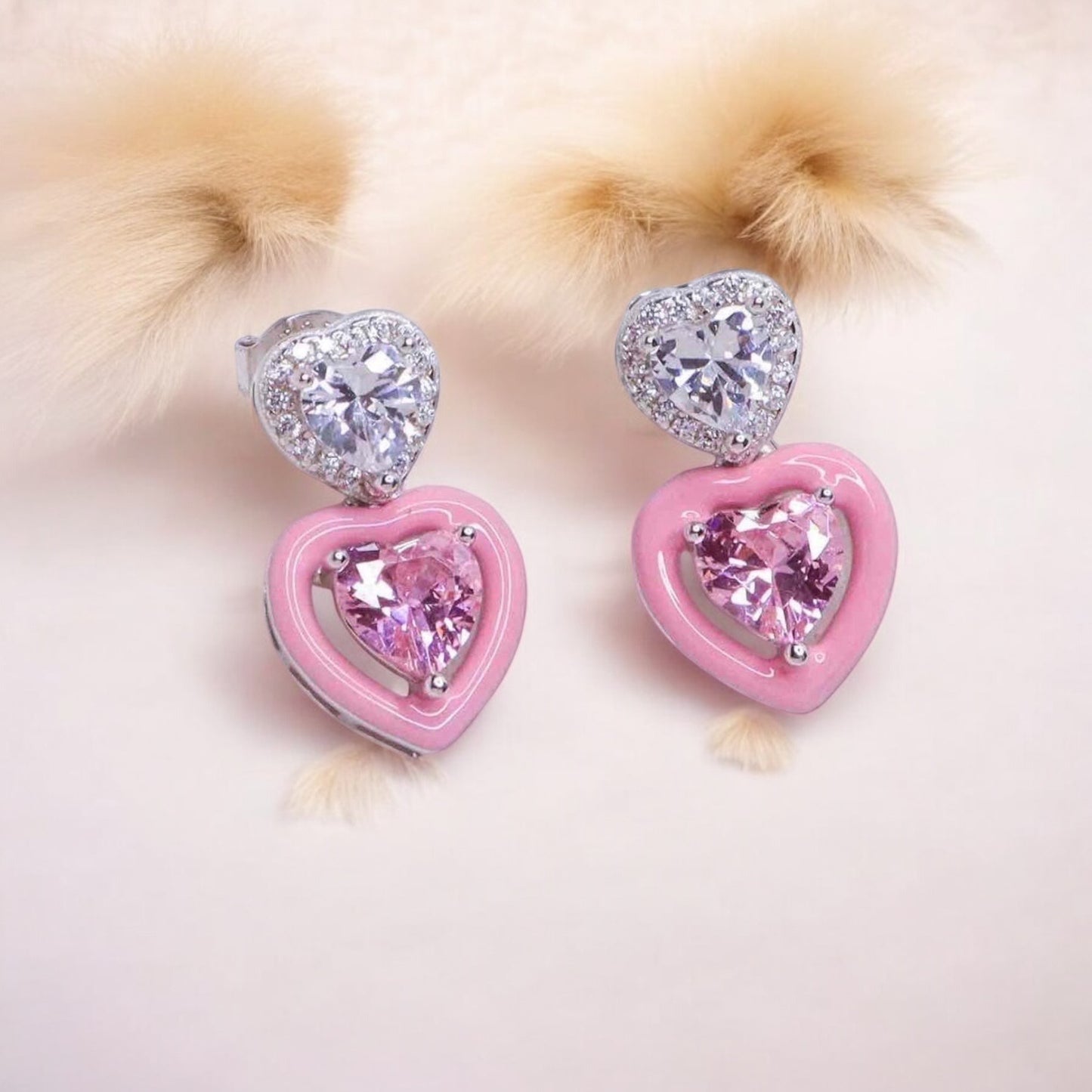 Pretty Heart earrings