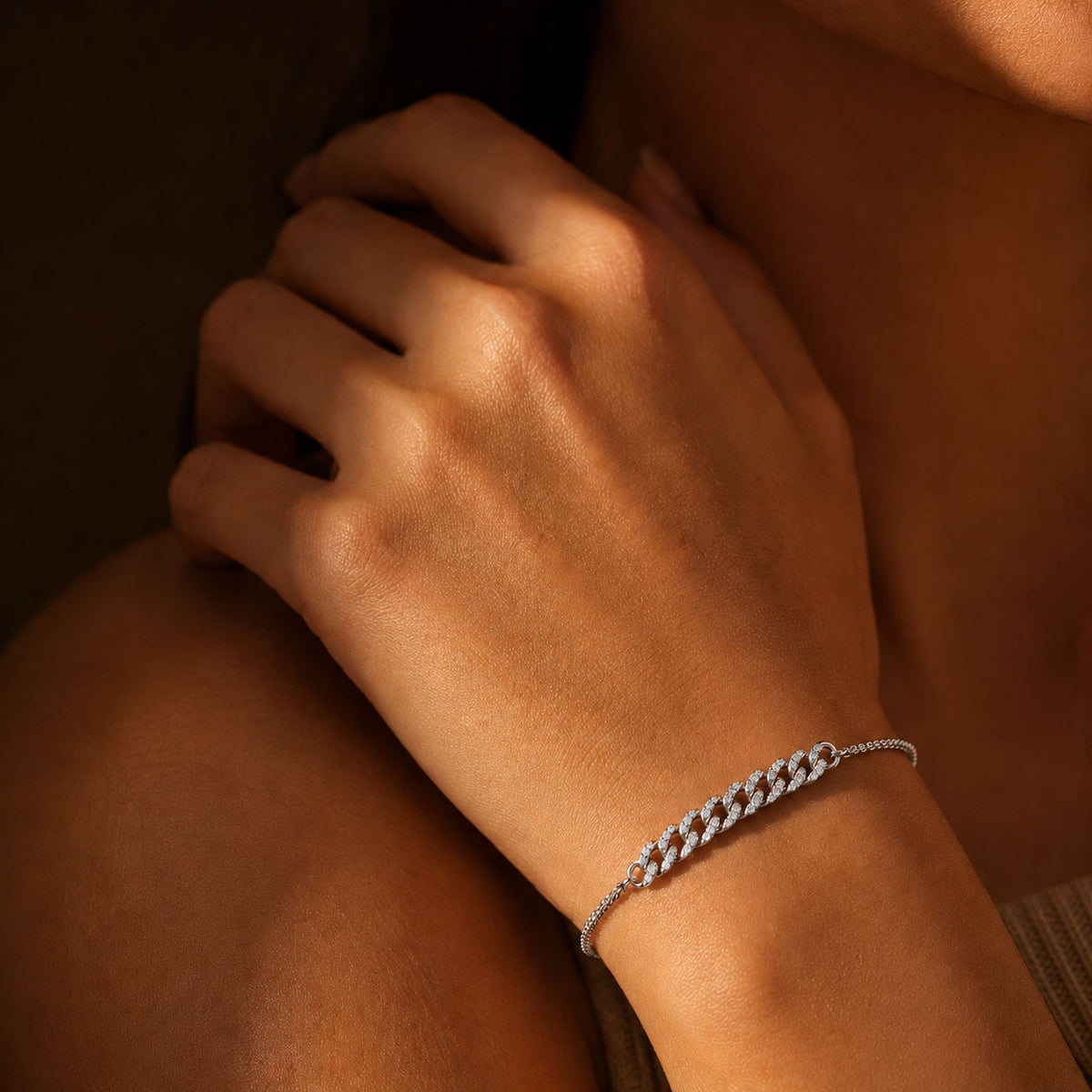 Sparkling Link Bracelet
