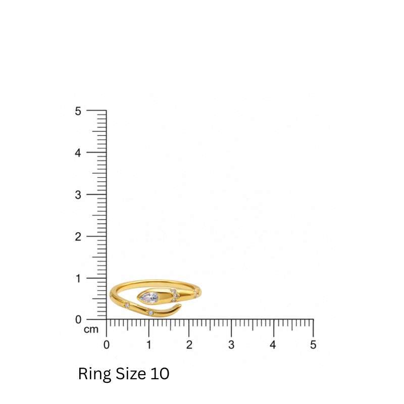 Gold Snake Ring