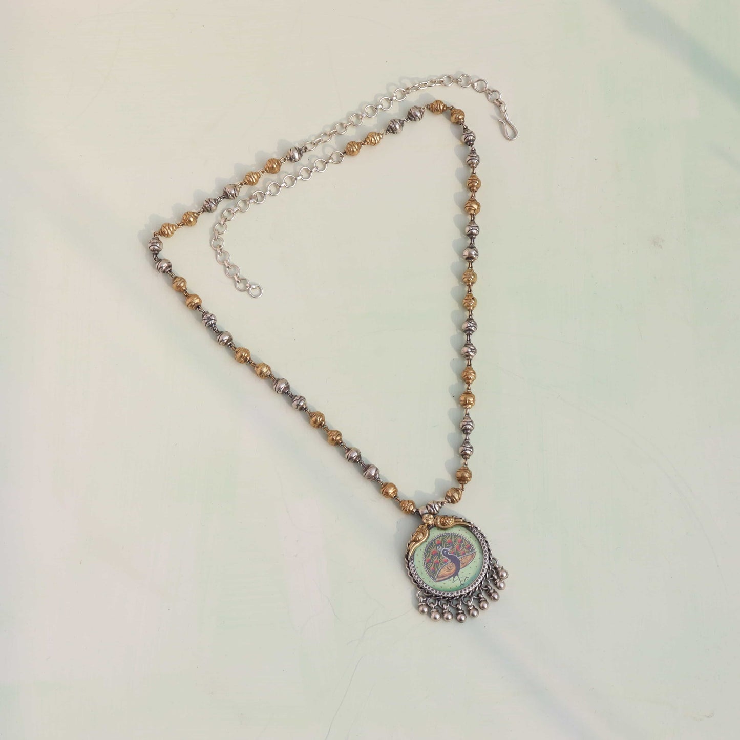 Long Silver Necklace