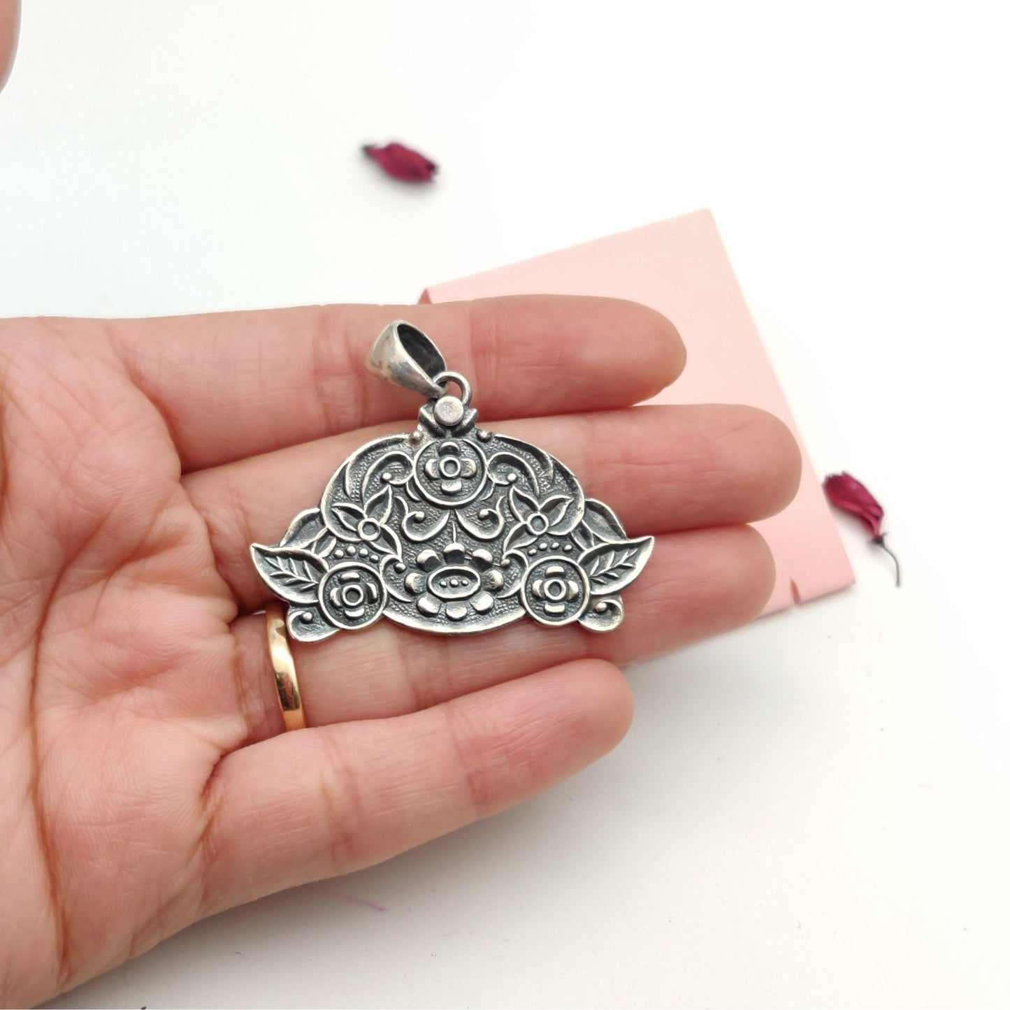 silver pendant