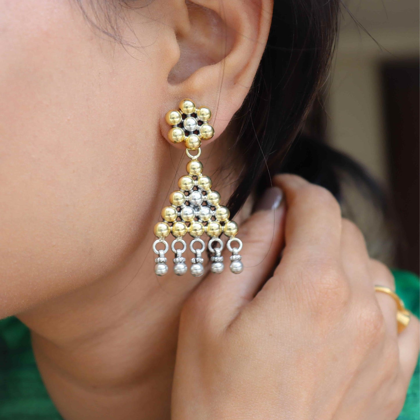 Silver Earring