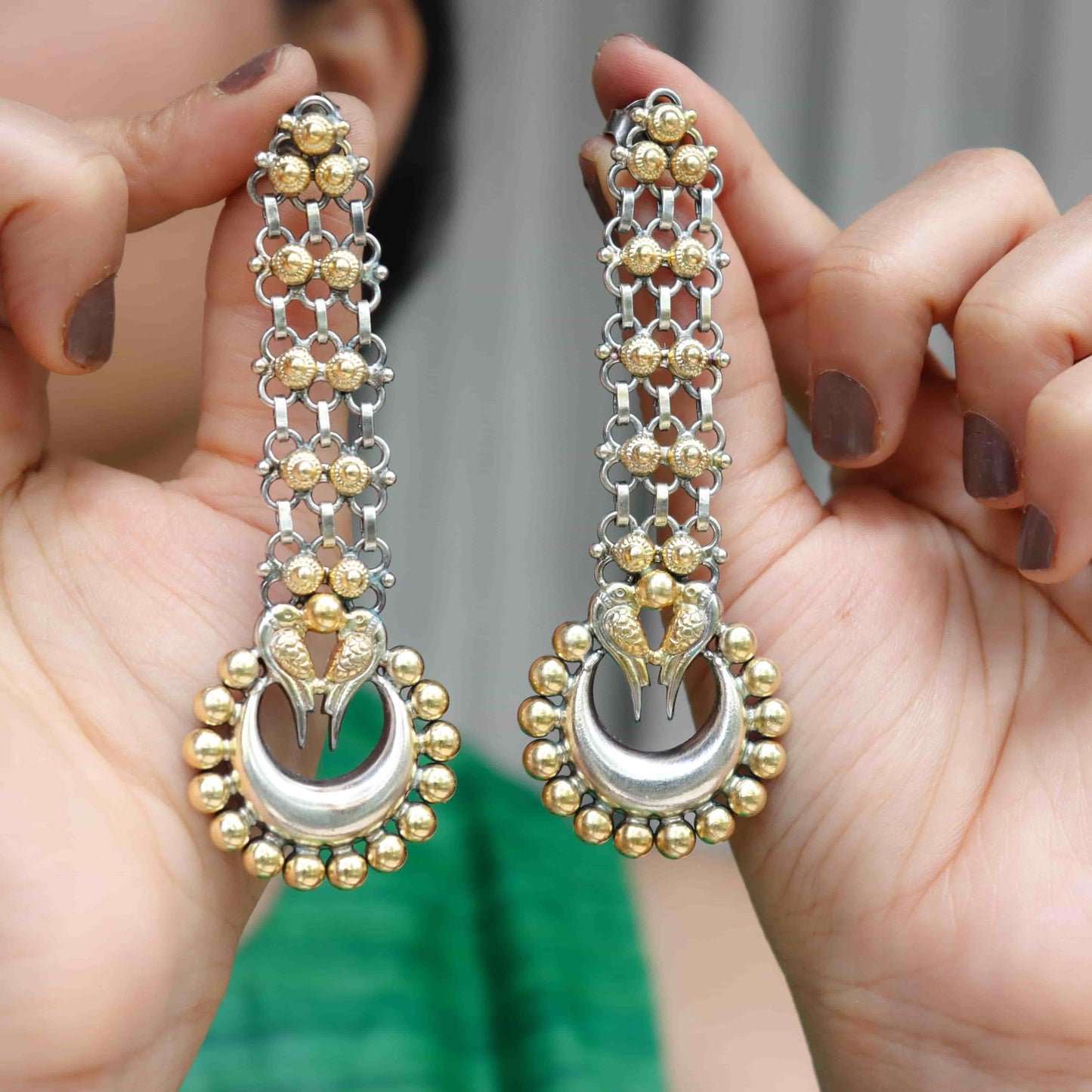 silver earrings for women