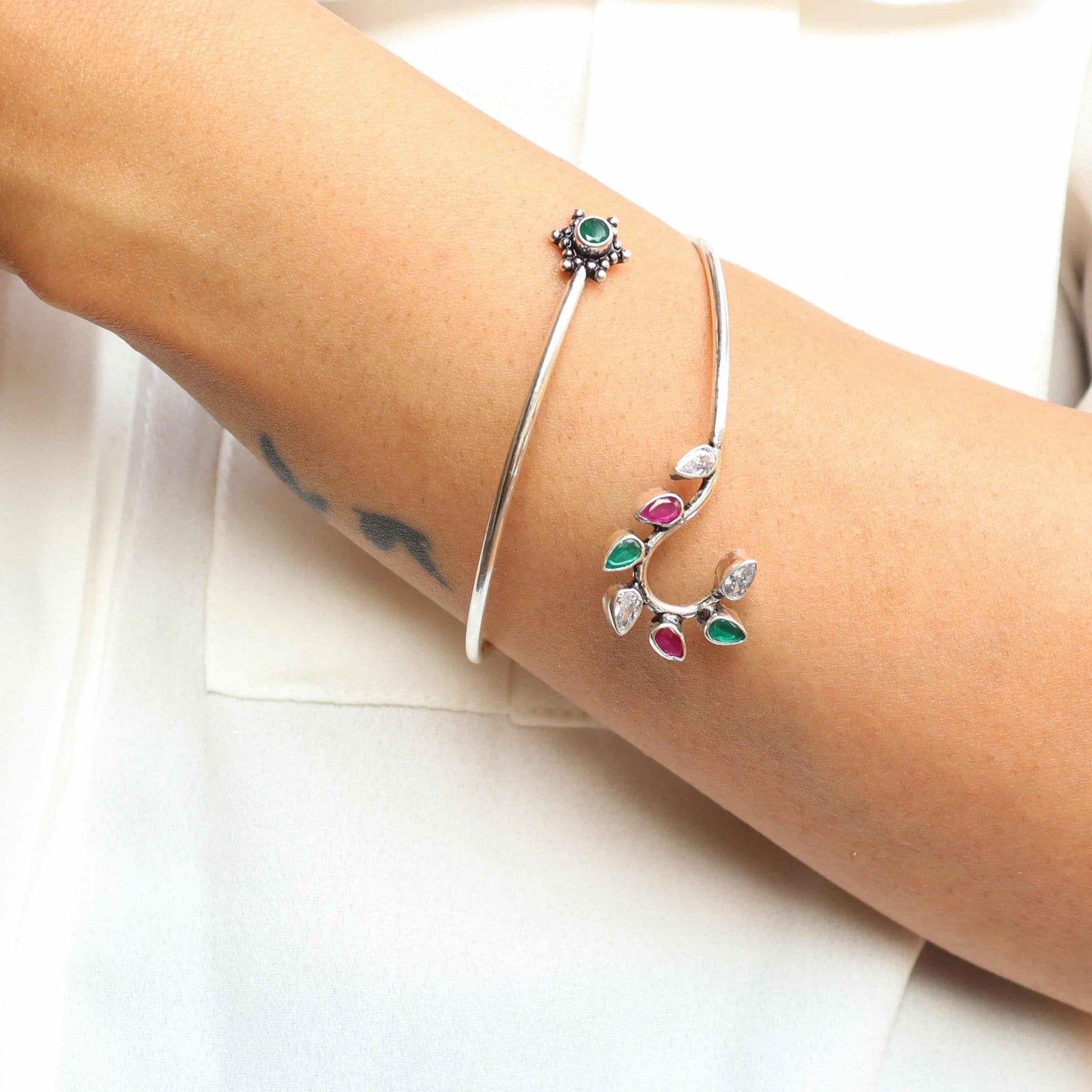 silver bracelet