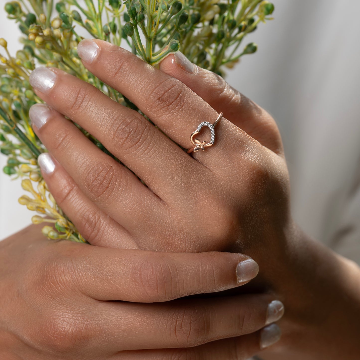 Silver Heart Ring