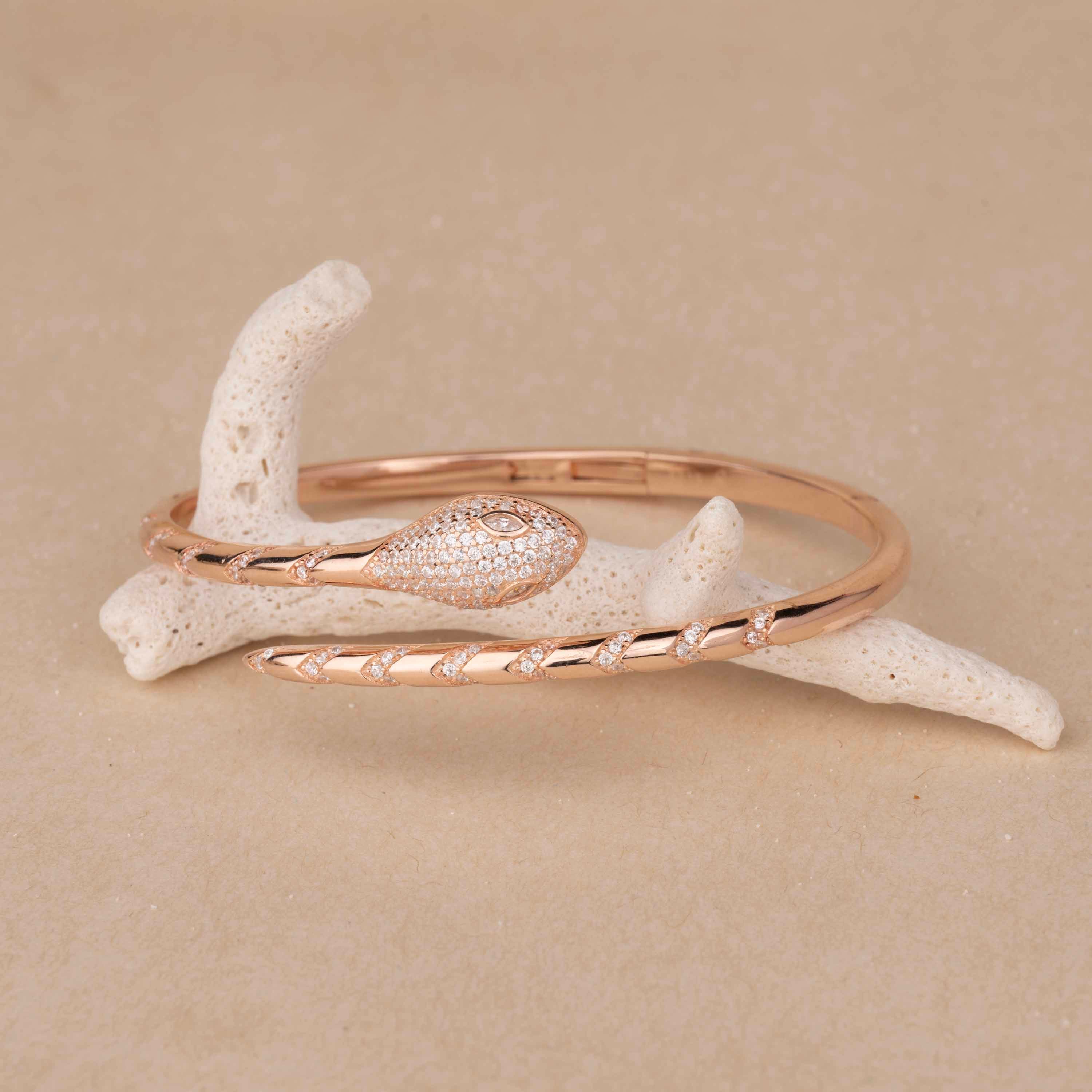 Silver Snake Bracelet