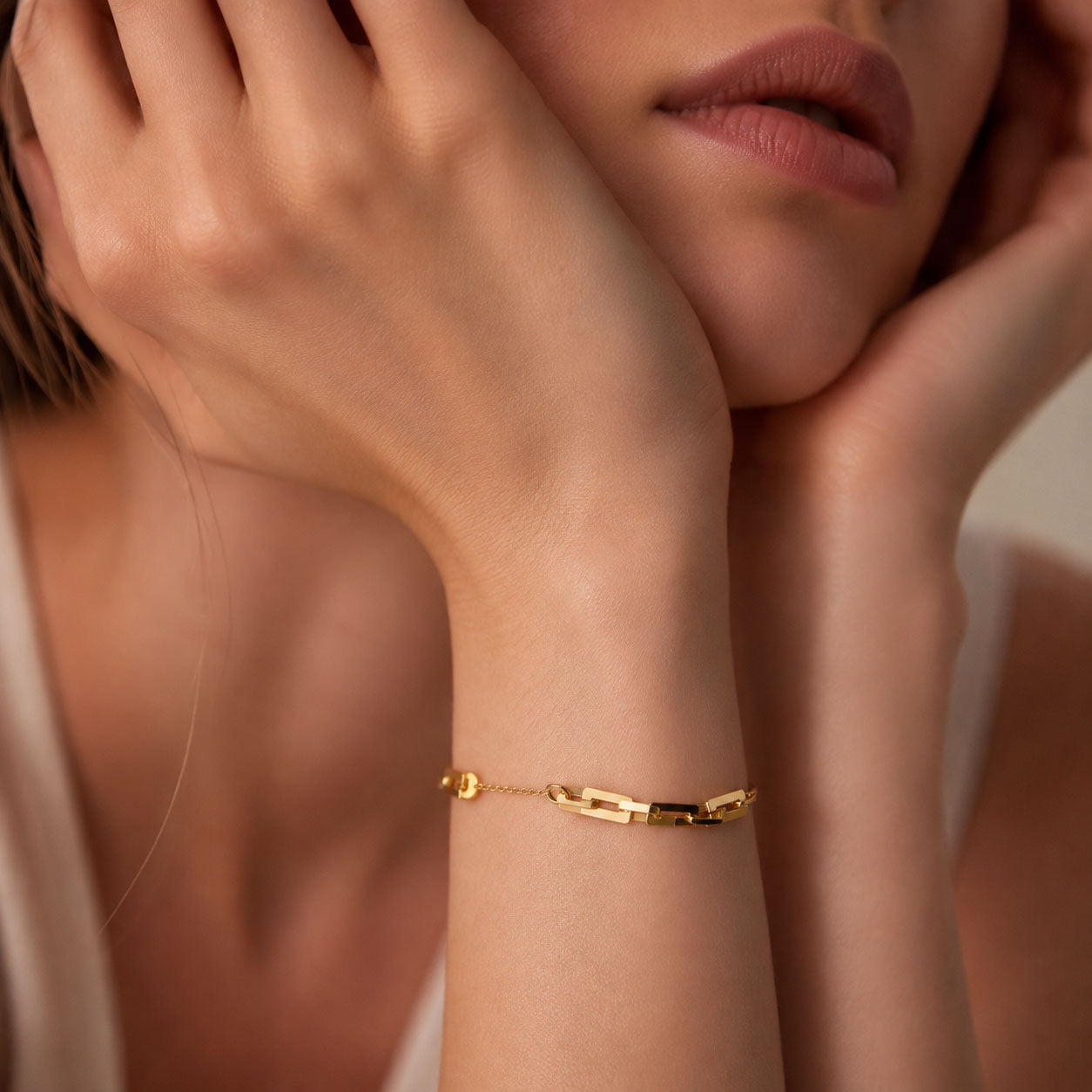 Gold Chain Bracelet
