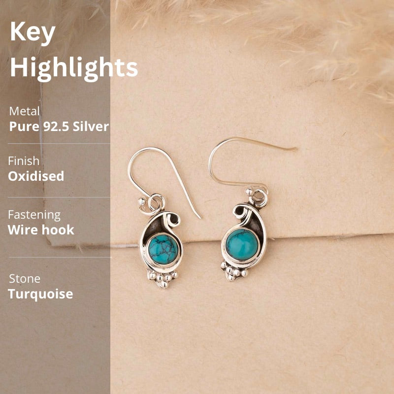 Silver Dangling Earrings