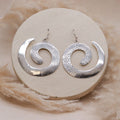 Silver Earrings.