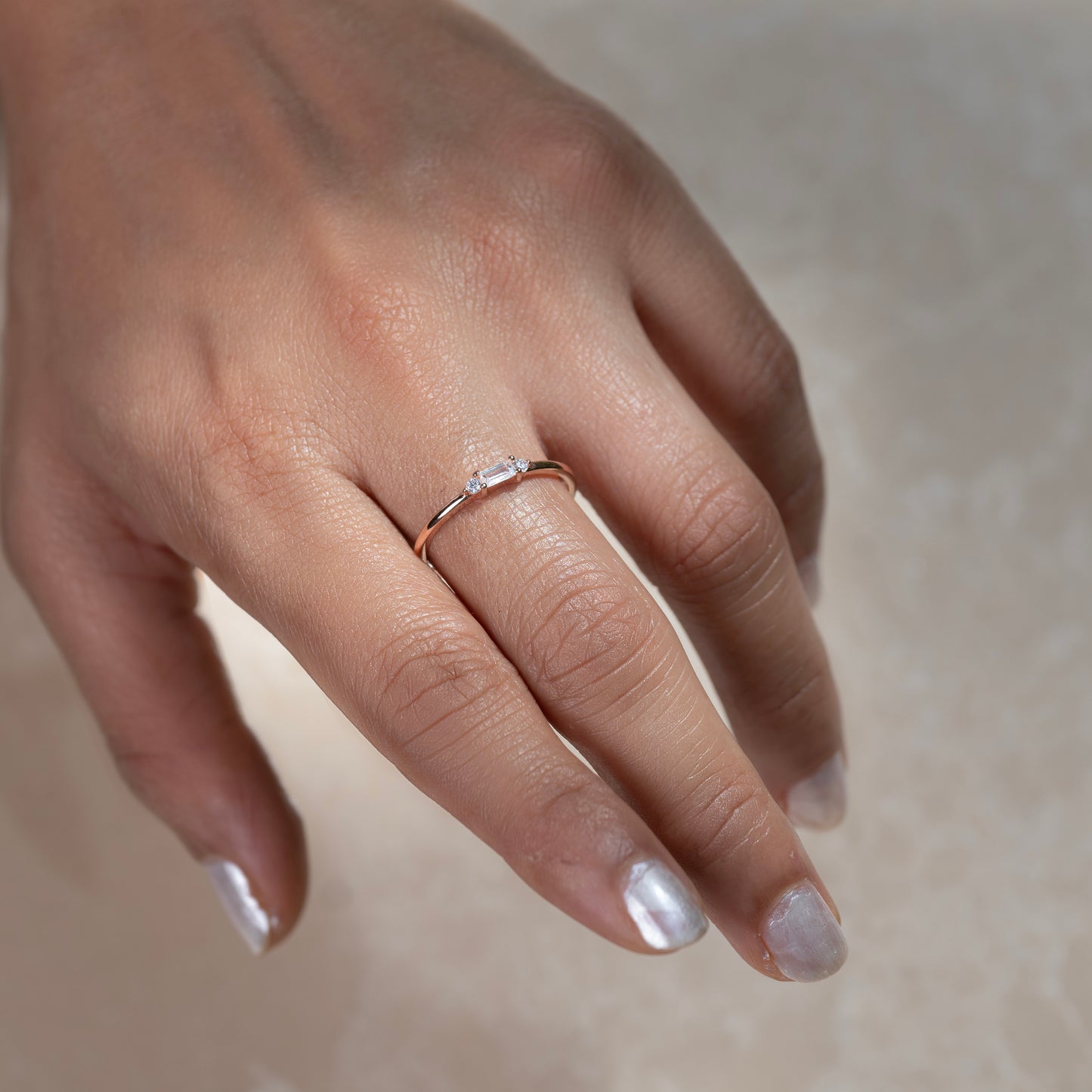 Silver Minimal Ring