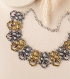 Dual-Tone Elegance Necklace