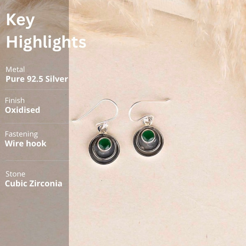 Silver Dangling Earrings
