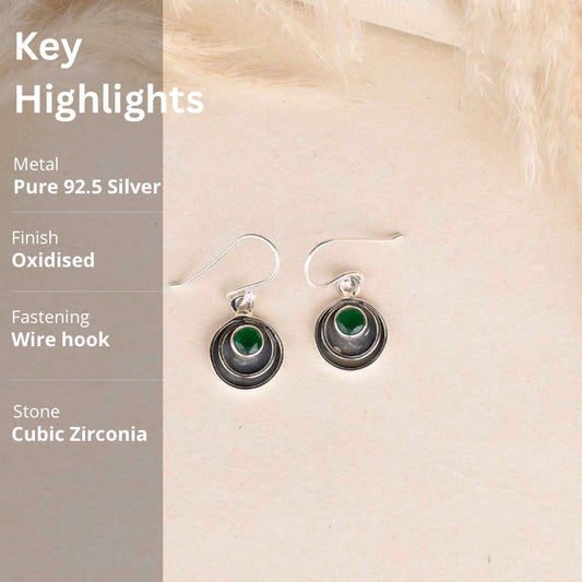 Silver Dangling Earrings