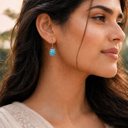 Classic Silver Drop Earrings