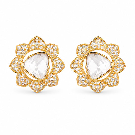 Polki Kundan Earrings