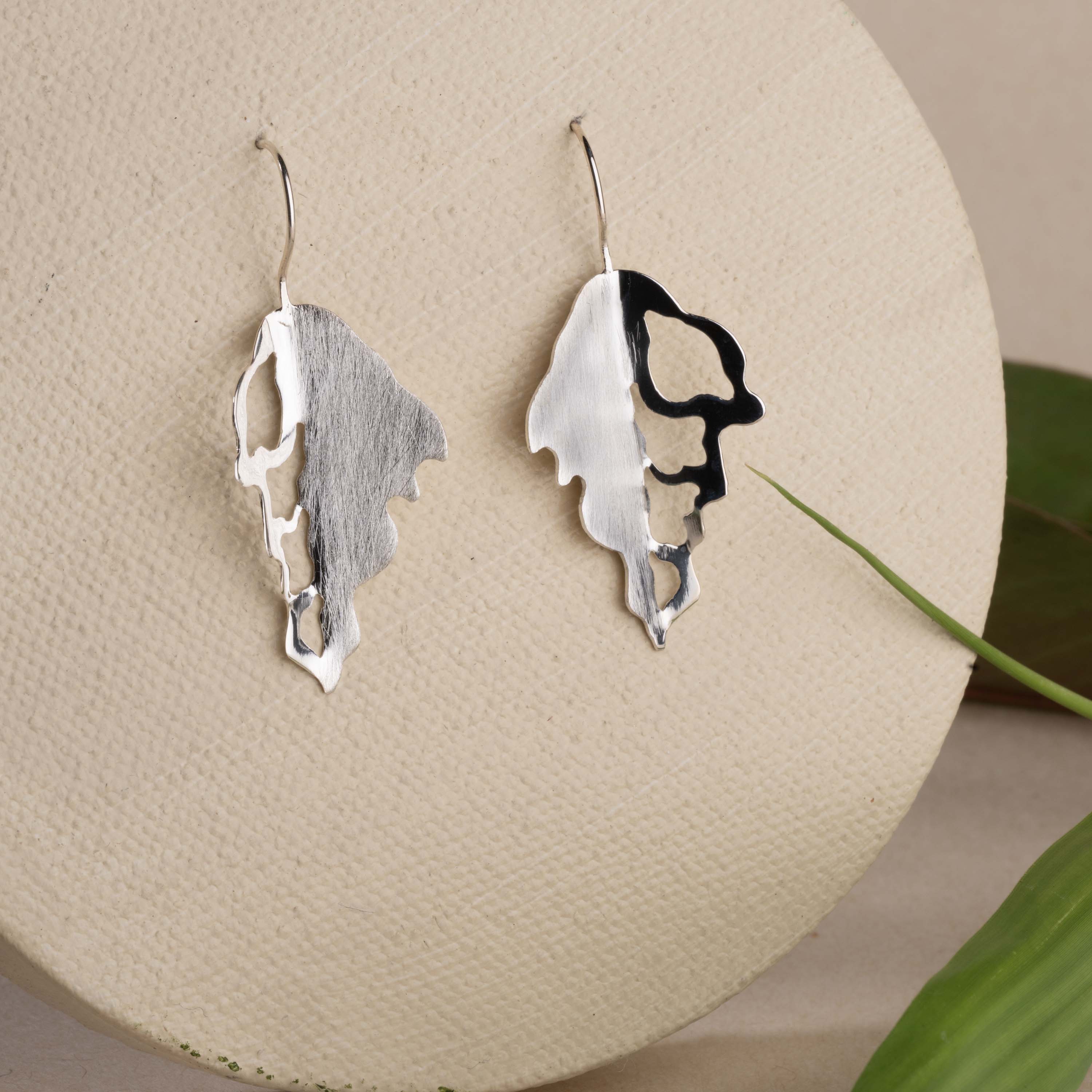 sterling silver aesthetic earrings|925 silver earrings|gift for her
