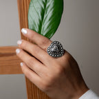 Silver Oxidized Rings
