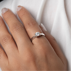 Silver Classic Heart Ring
