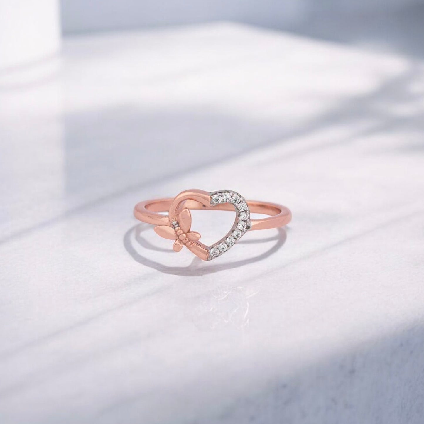 Silver Heart Ring