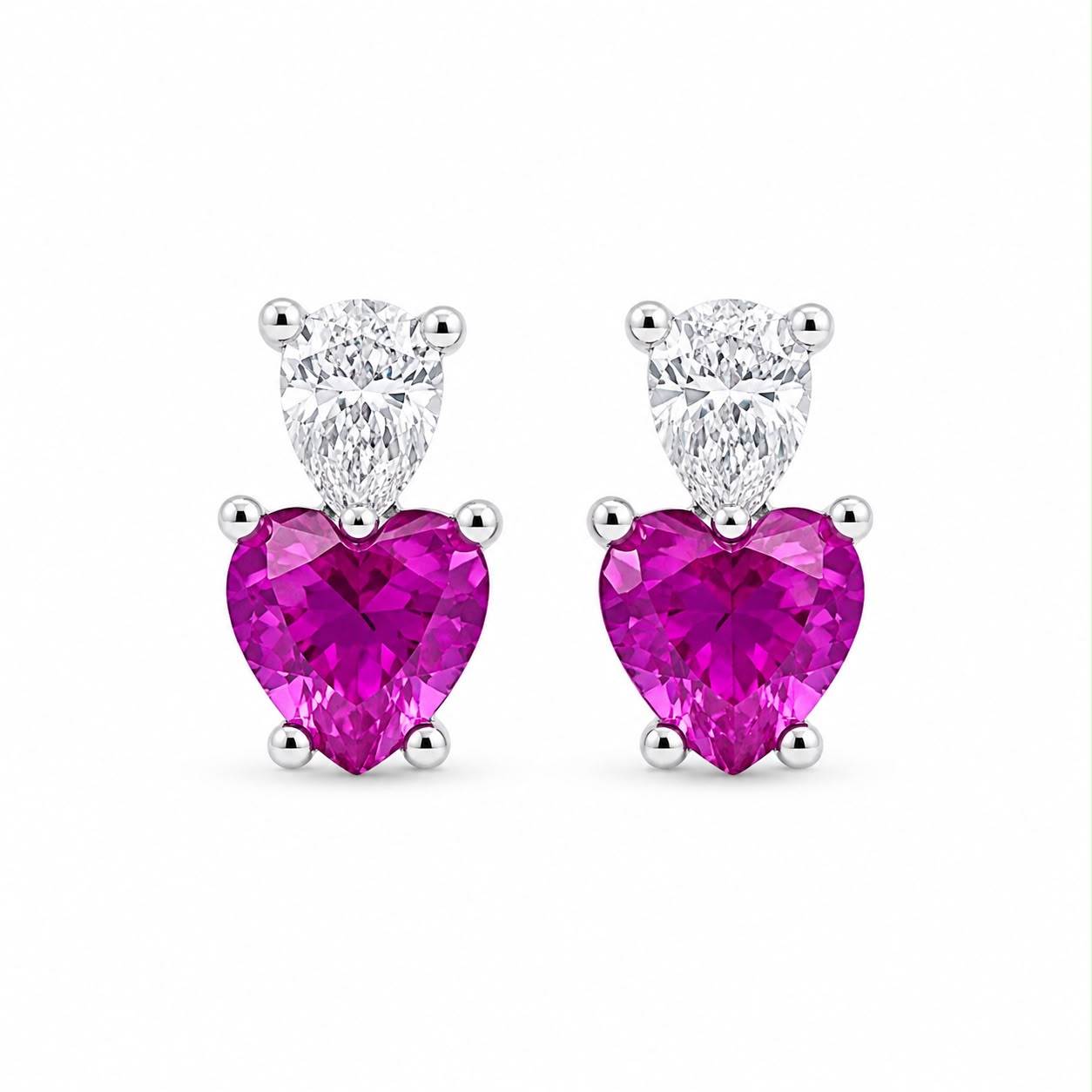 Heart Studs