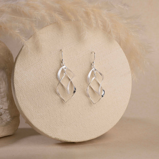 sterling silver aesthetic earrings|925 silver earrings|gift for her
