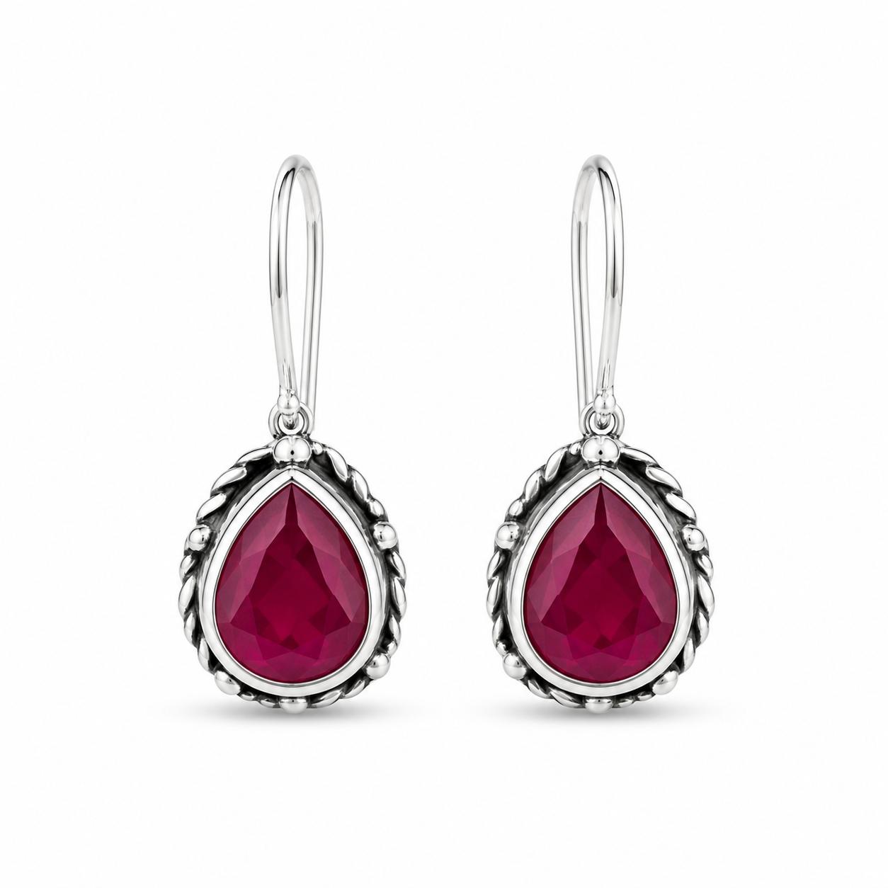 Classic Silver Drop Earrings